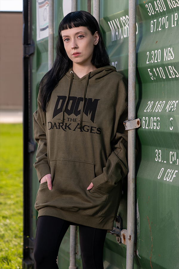 DOOM: The Dark Ages Dunkles Schlachtfeld Hoodie