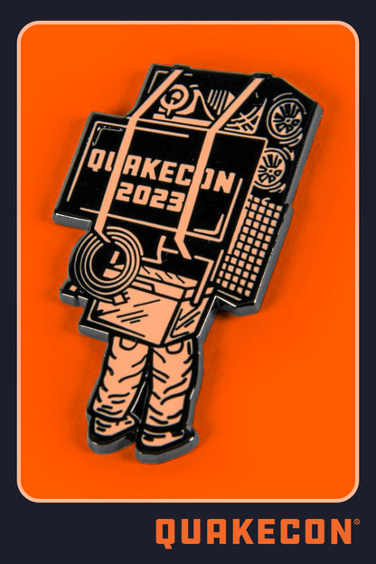 QuakeCon 2023 LAN Enamel Pin