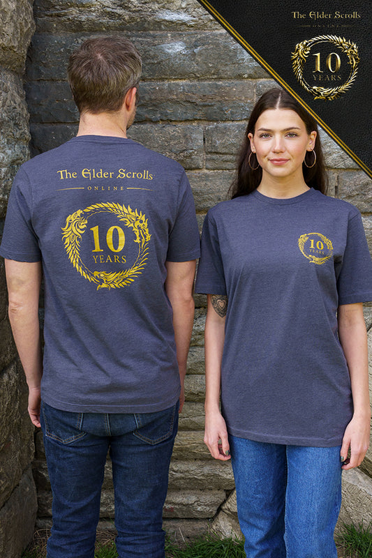Camiseta del 10º aniversario de The Elder Scrolls Online