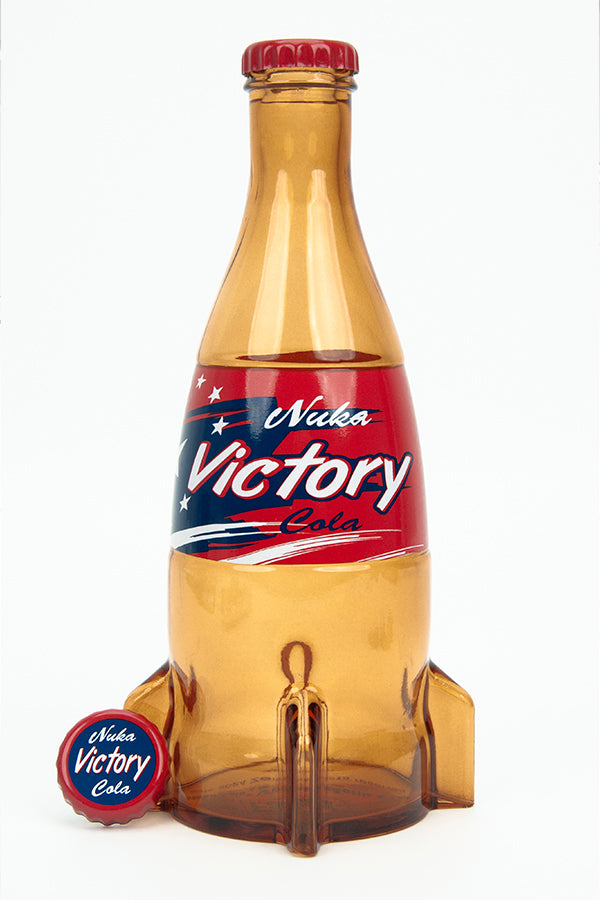 Fallout Nuka Victory Cola Bouteille en verre et bouchons