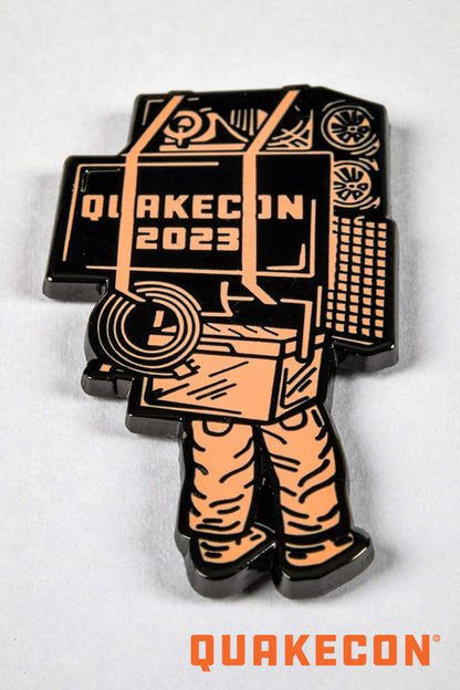 QuakeCon 2023 LAN Enamel Pin