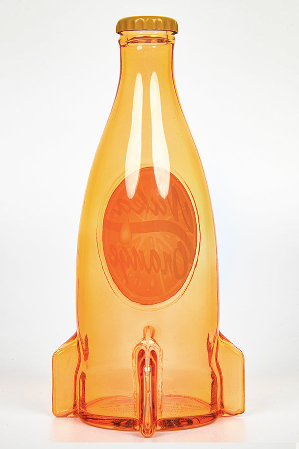 Fallout Nuka Cola Orange Glasflasche und Kappe
